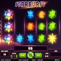 Dux Casino - Starburst Slot Game by NetEnt